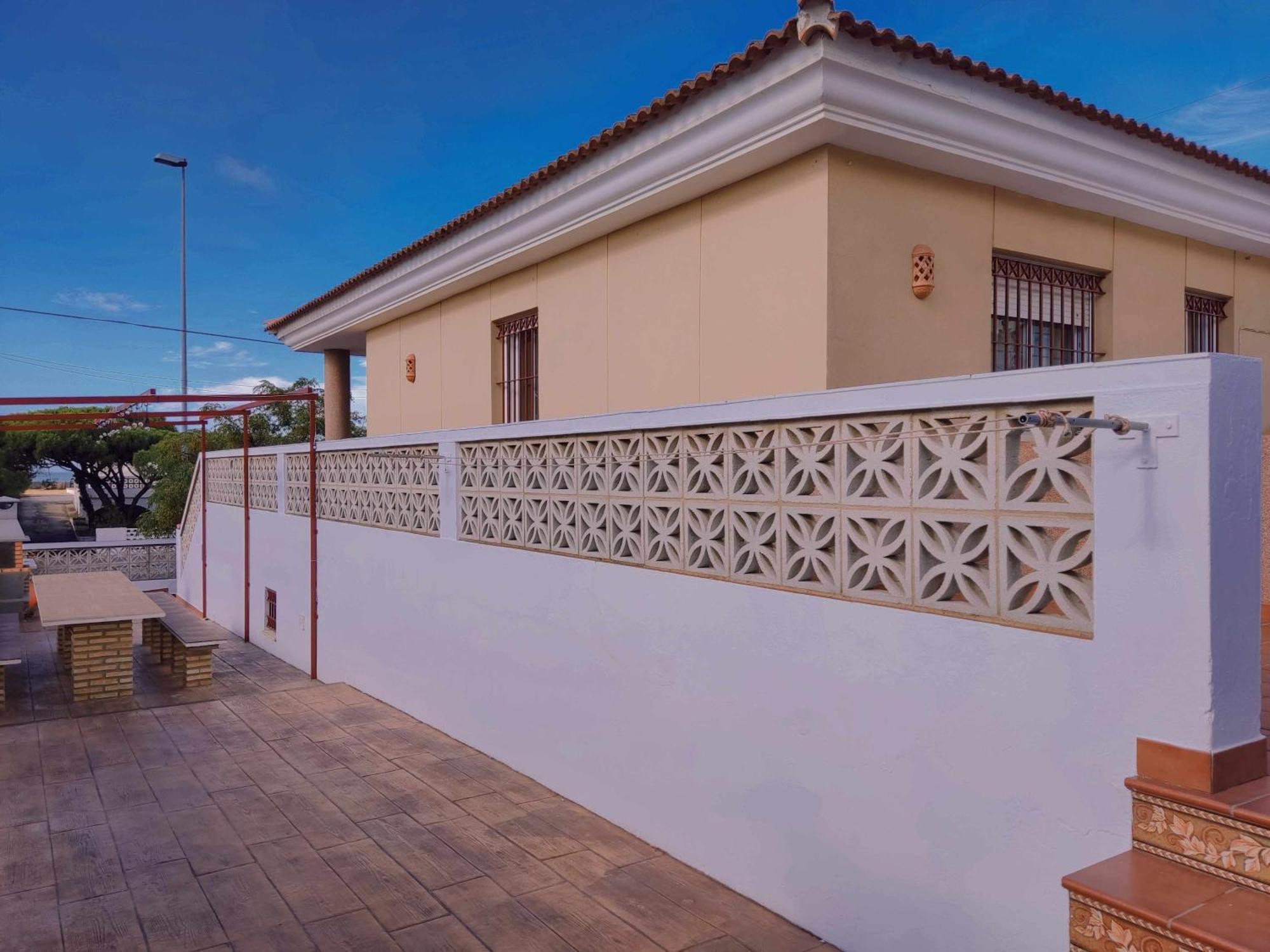 Dos Casas Juntas Y Patio Comun A 25 Metros De La Playa Villa Mazagon Room photo
